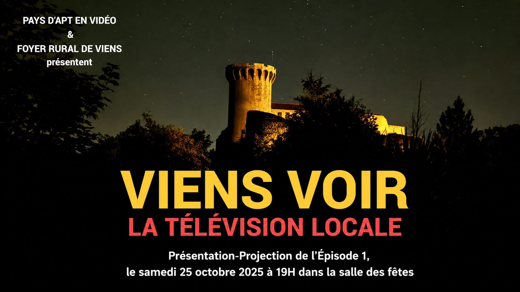 VIENS VOIR,  LA TÉLÉVISION LOCALE